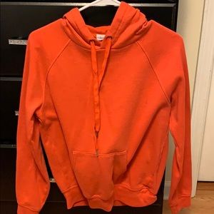 Orange hoodie